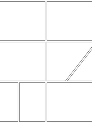 Printable Comic Strip Template